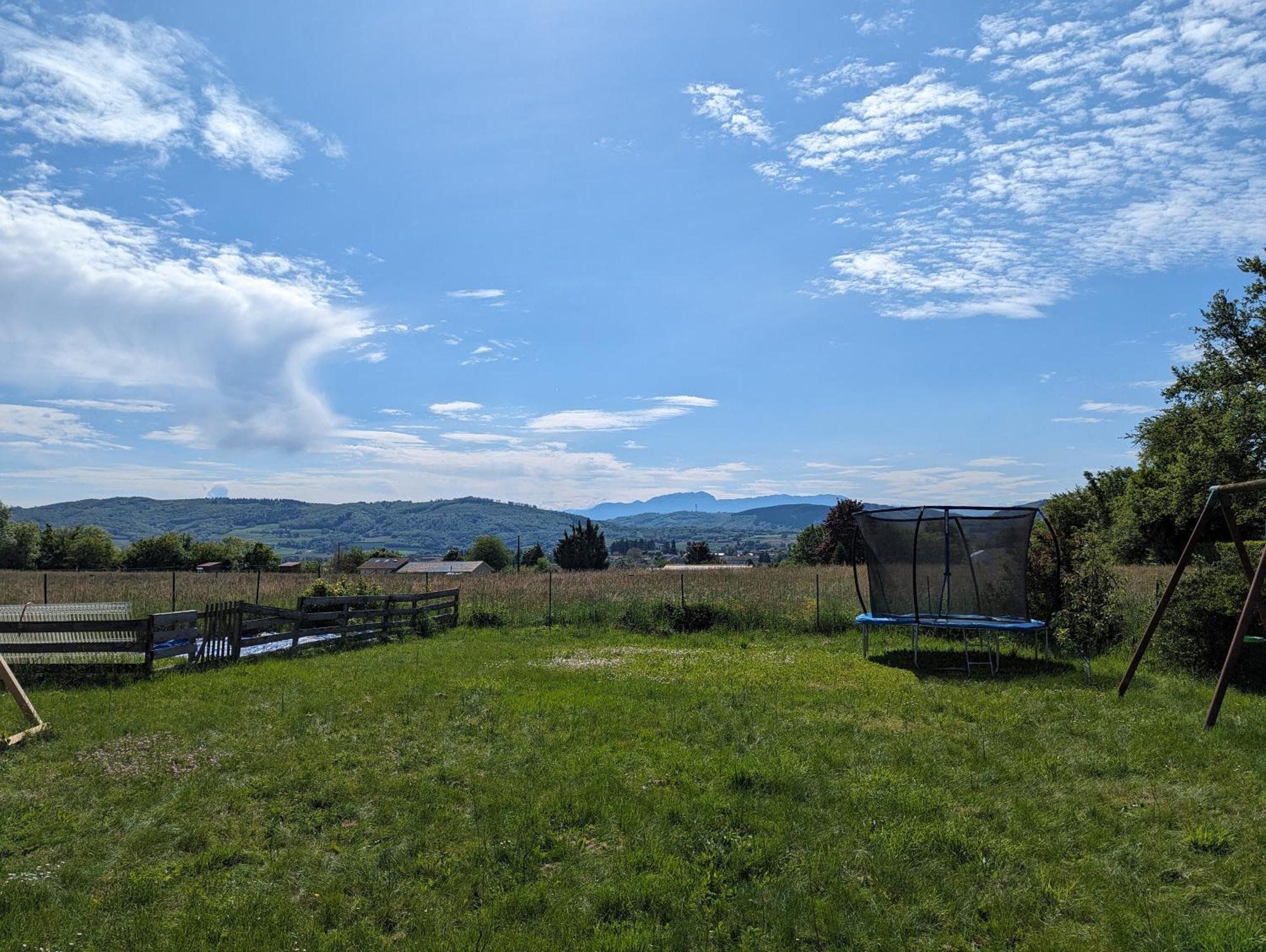 Yourte Atypique Entre Lyon Et Grenoble ! Vue Sur Les Montagnes. Nohant-en-Graçay Esterno foto